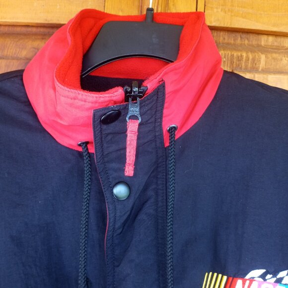 NASCAR reversible heavy jacket fleece lining - Picture 4 of 12